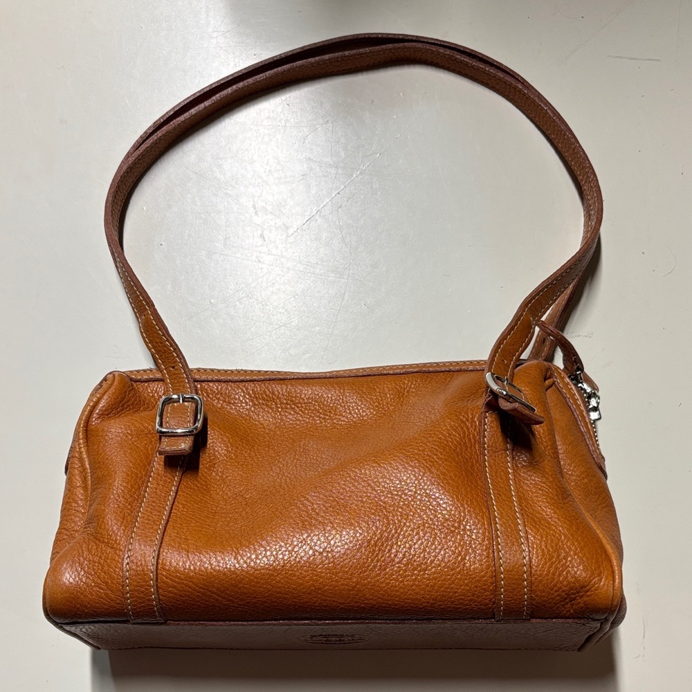 Roots Vintage Leather Shoulder Bag